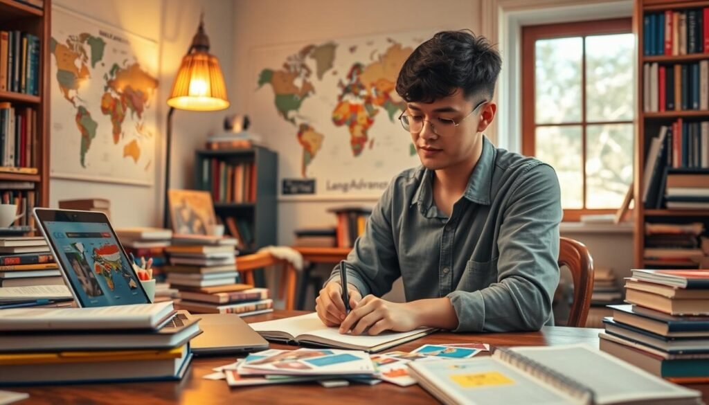 language learning time